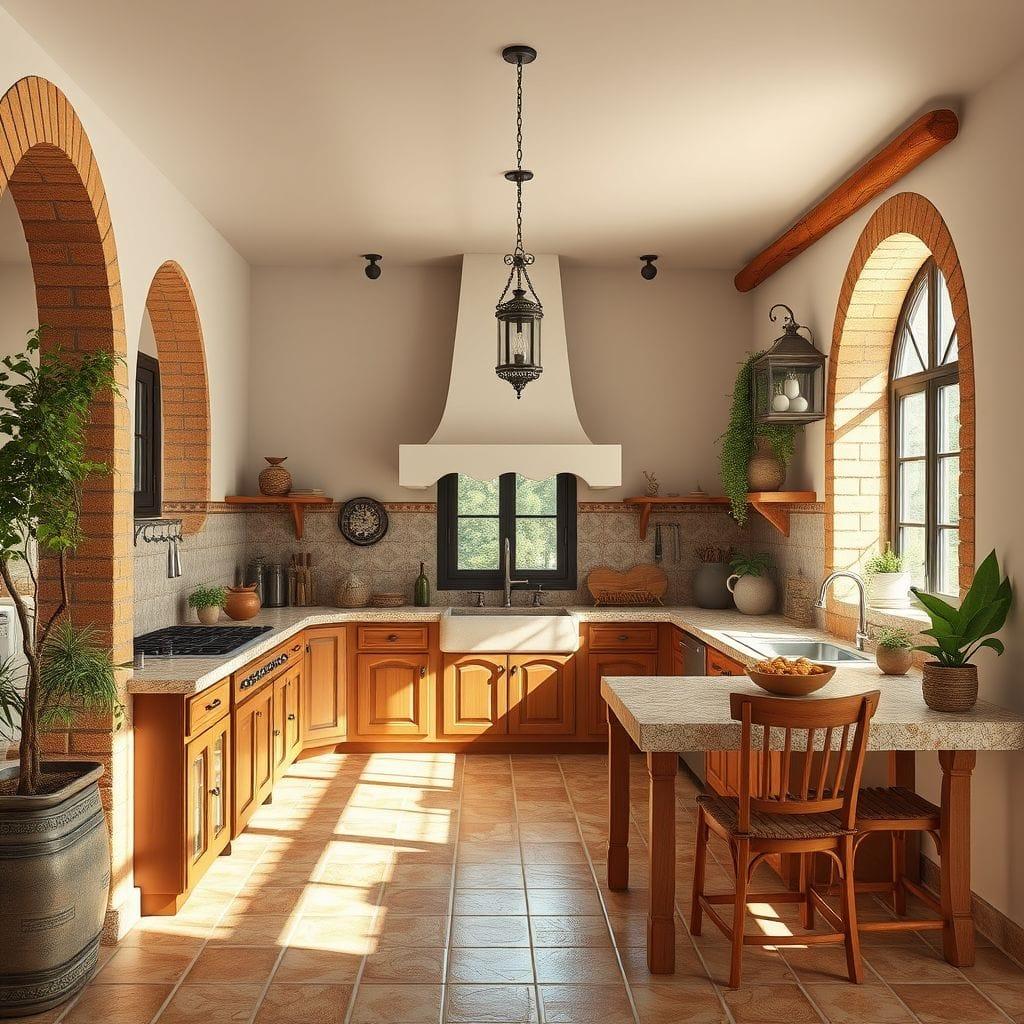 Mediterranean Kitchen design example 3