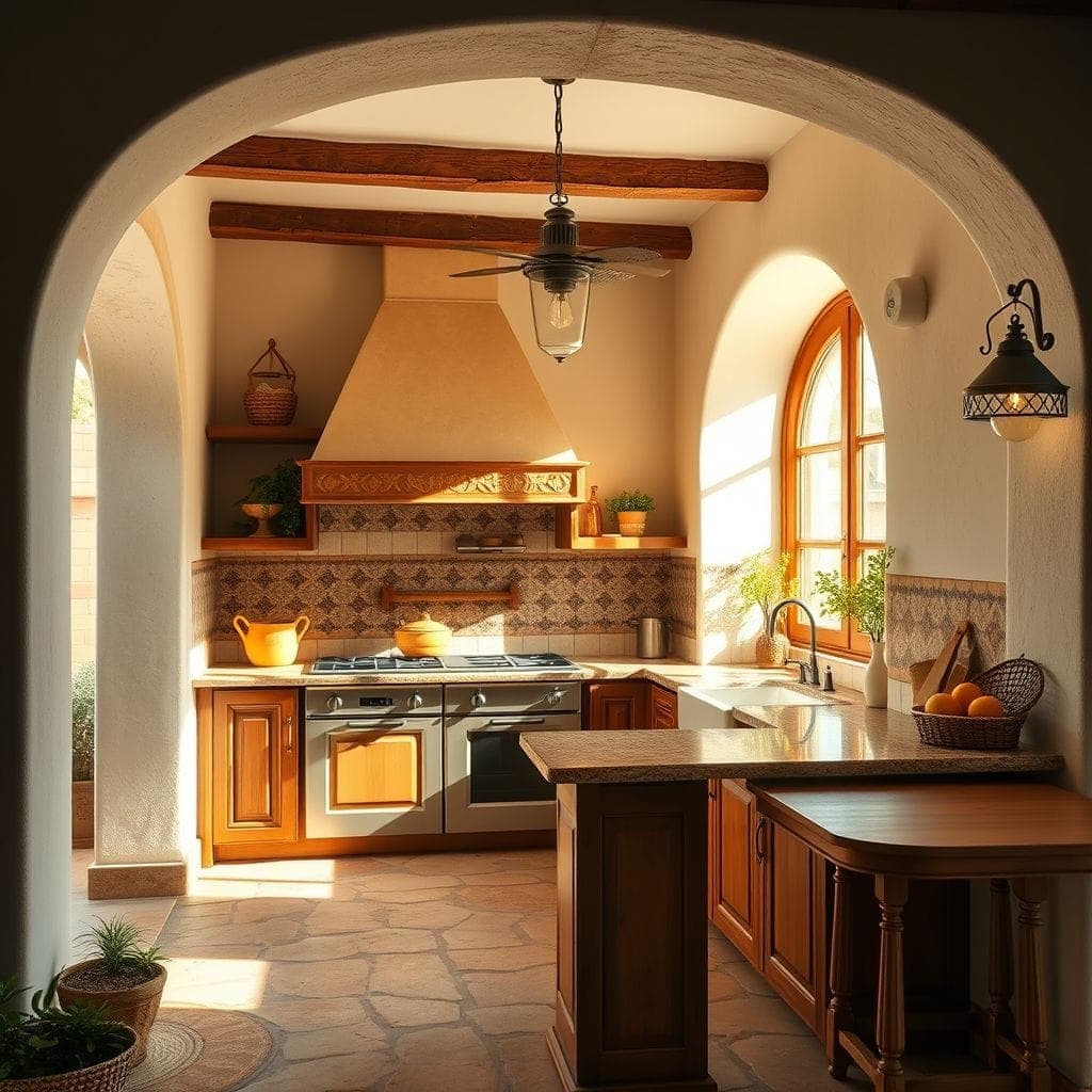 Mediterranean Kitchen design example 4