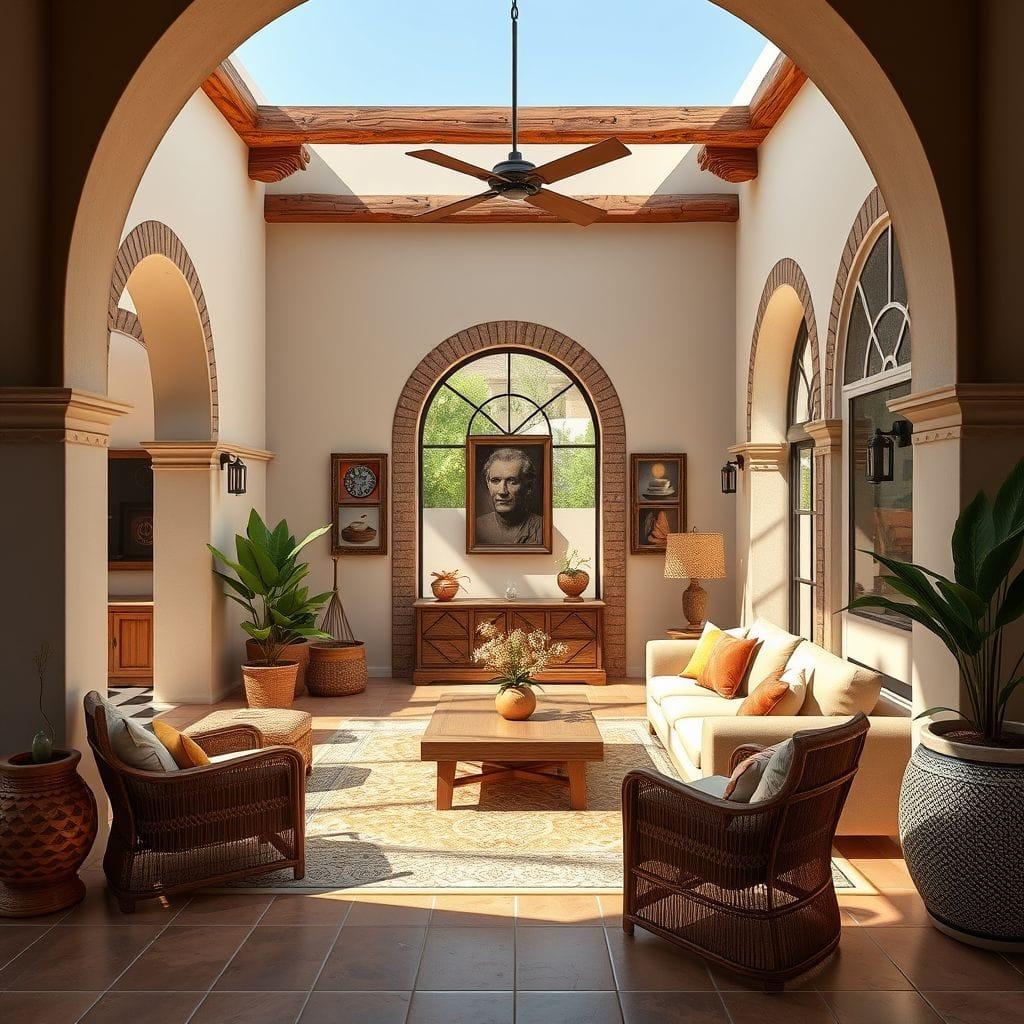 Mediterranean Living Room design example 2