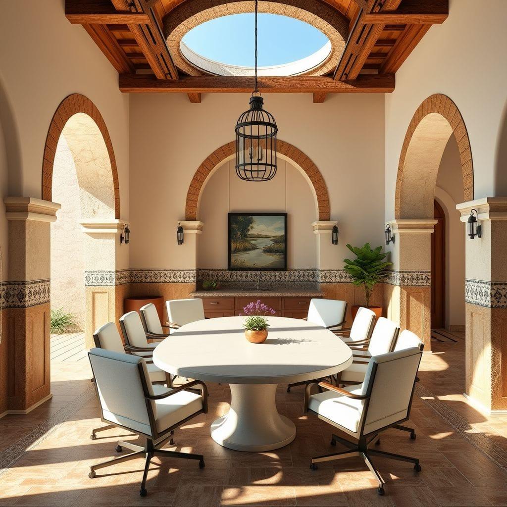 Mediterranean Meeting Room design example 1