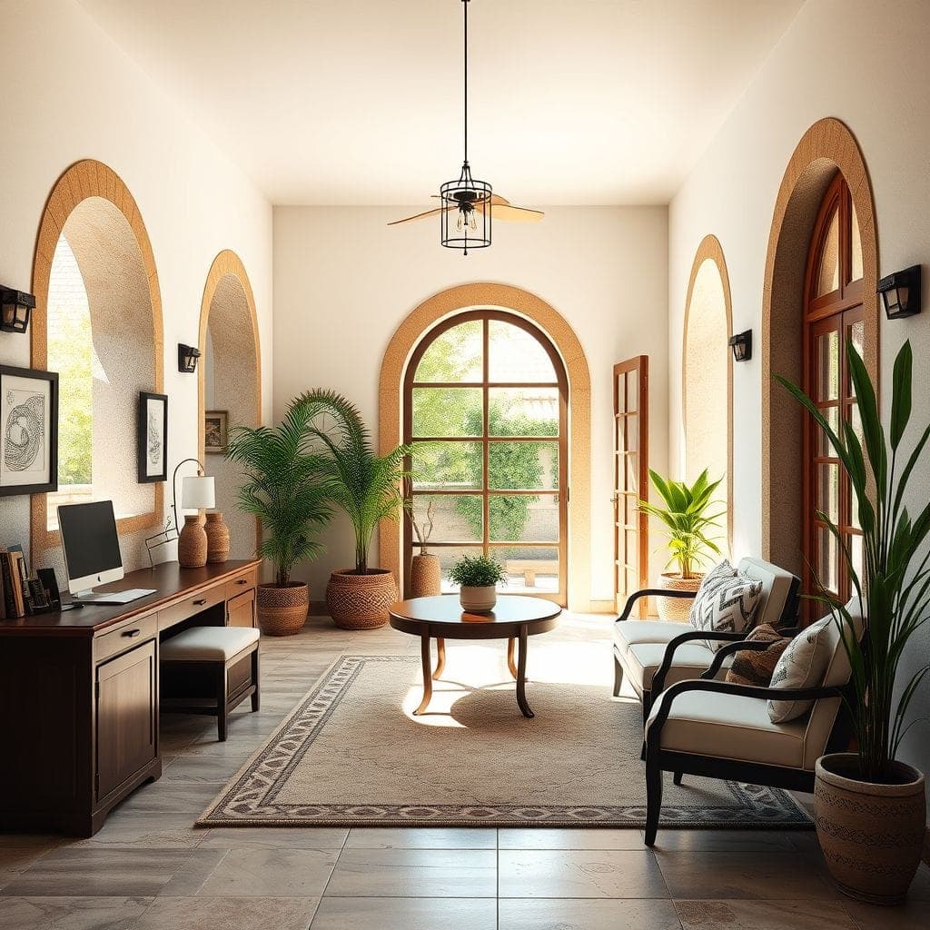 Mediterranean Office design example 1