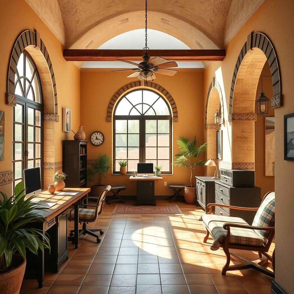 Mediterranean Office design example 4