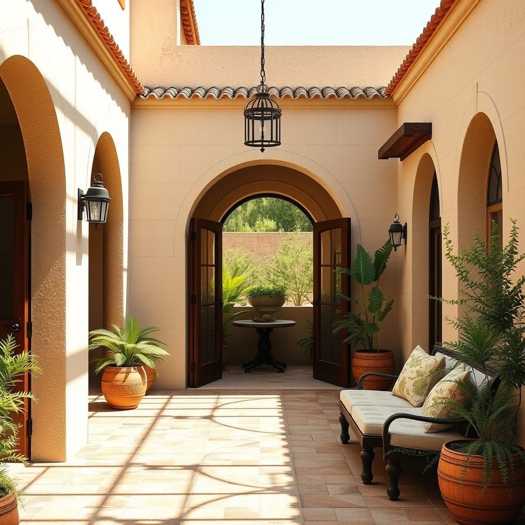 Mediterranean Outdoor Patio design example 1