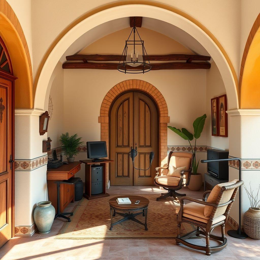 Mediterranean Podcast Studio design example 4