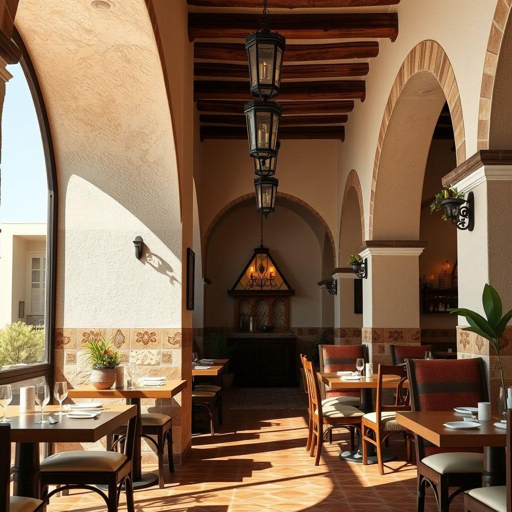 Mediterranean Restaurant design example 2