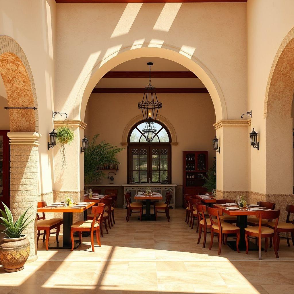 Mediterranean Restaurant design example 3