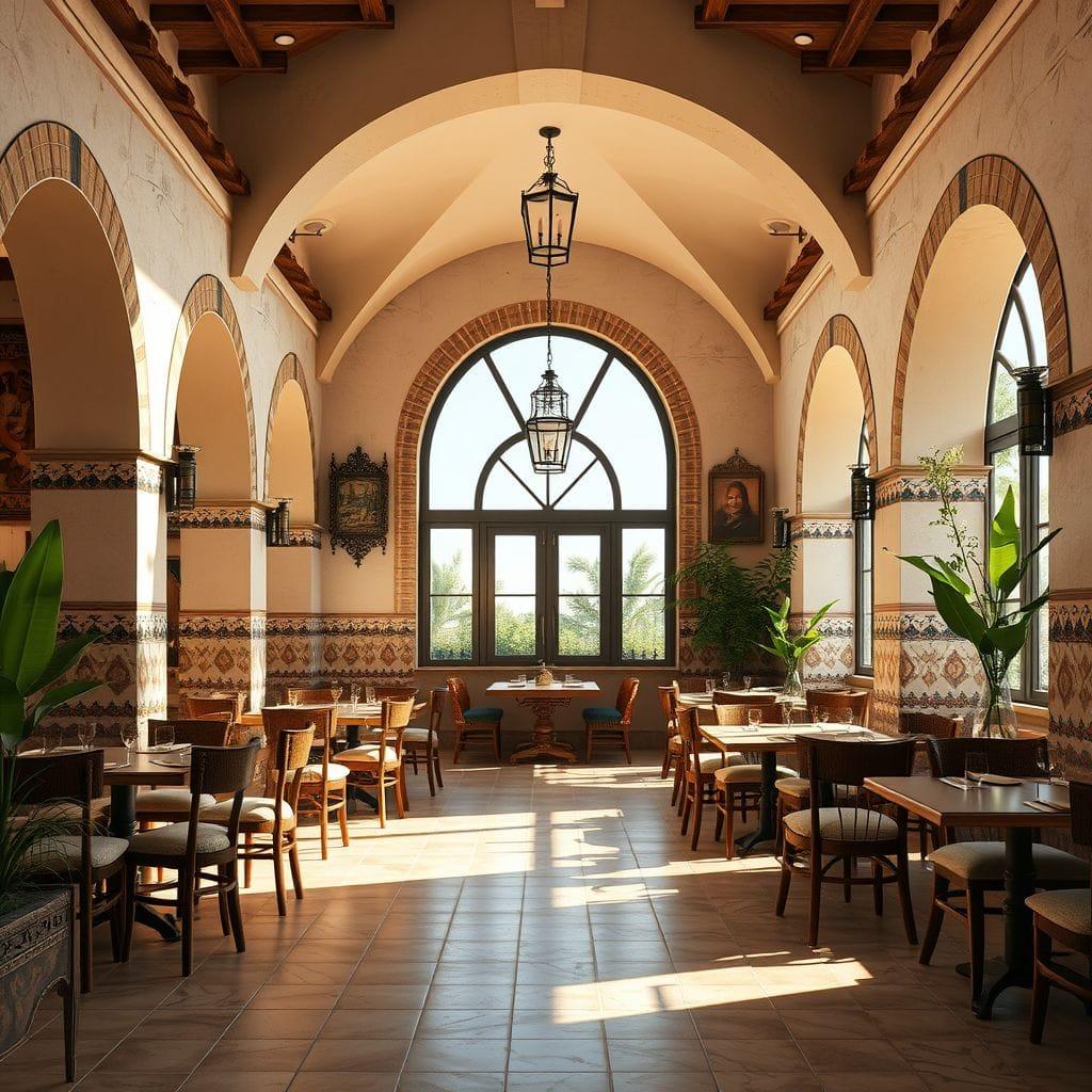 Mediterranean Restaurant design example 4