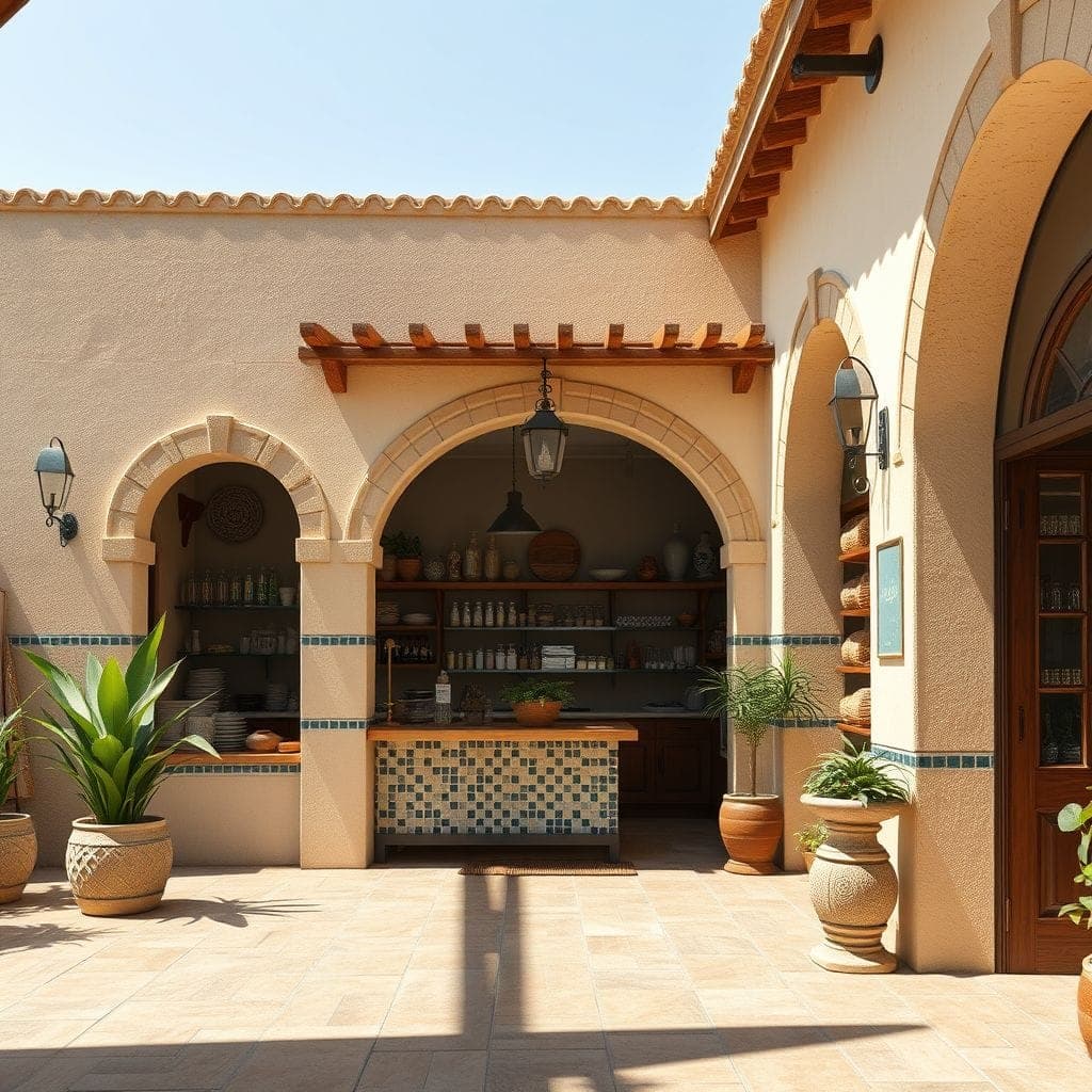 Mediterranean Store design example 1