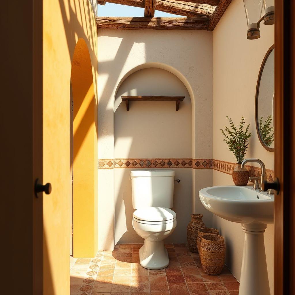 Mediterranean Toilet design example 3