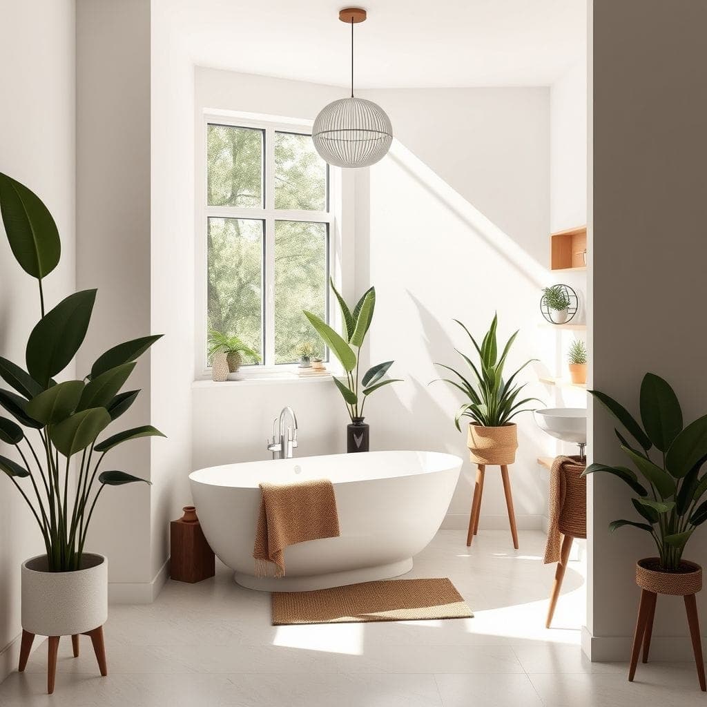 Midcentury Modern Bathroom design example 3