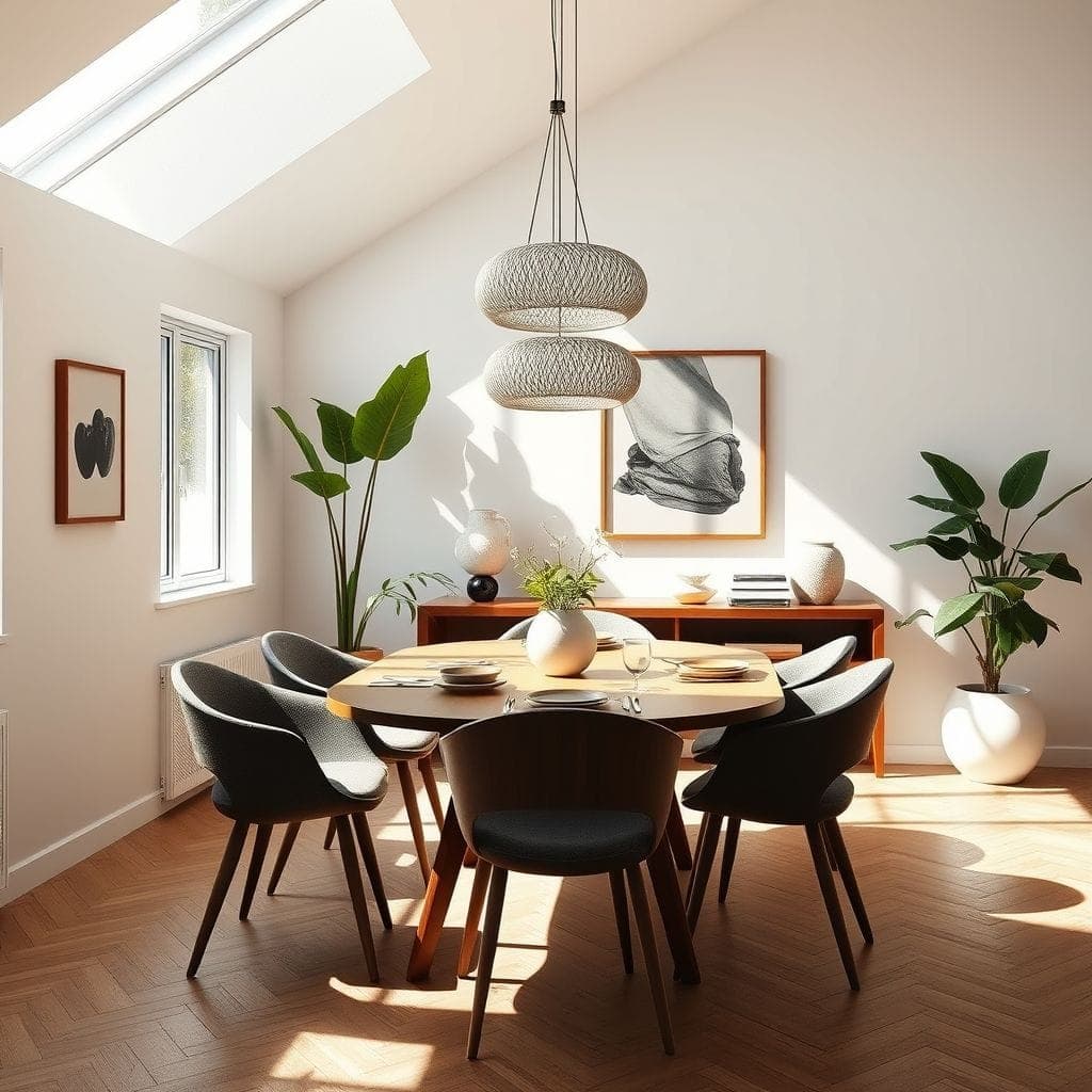 Midcentury Modern Dining Room design example 2