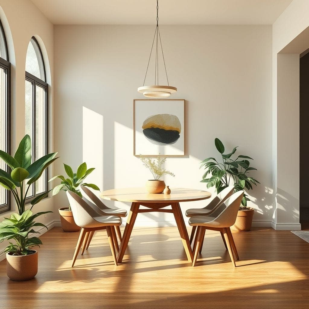 Midcentury Modern Dining Room design example 3