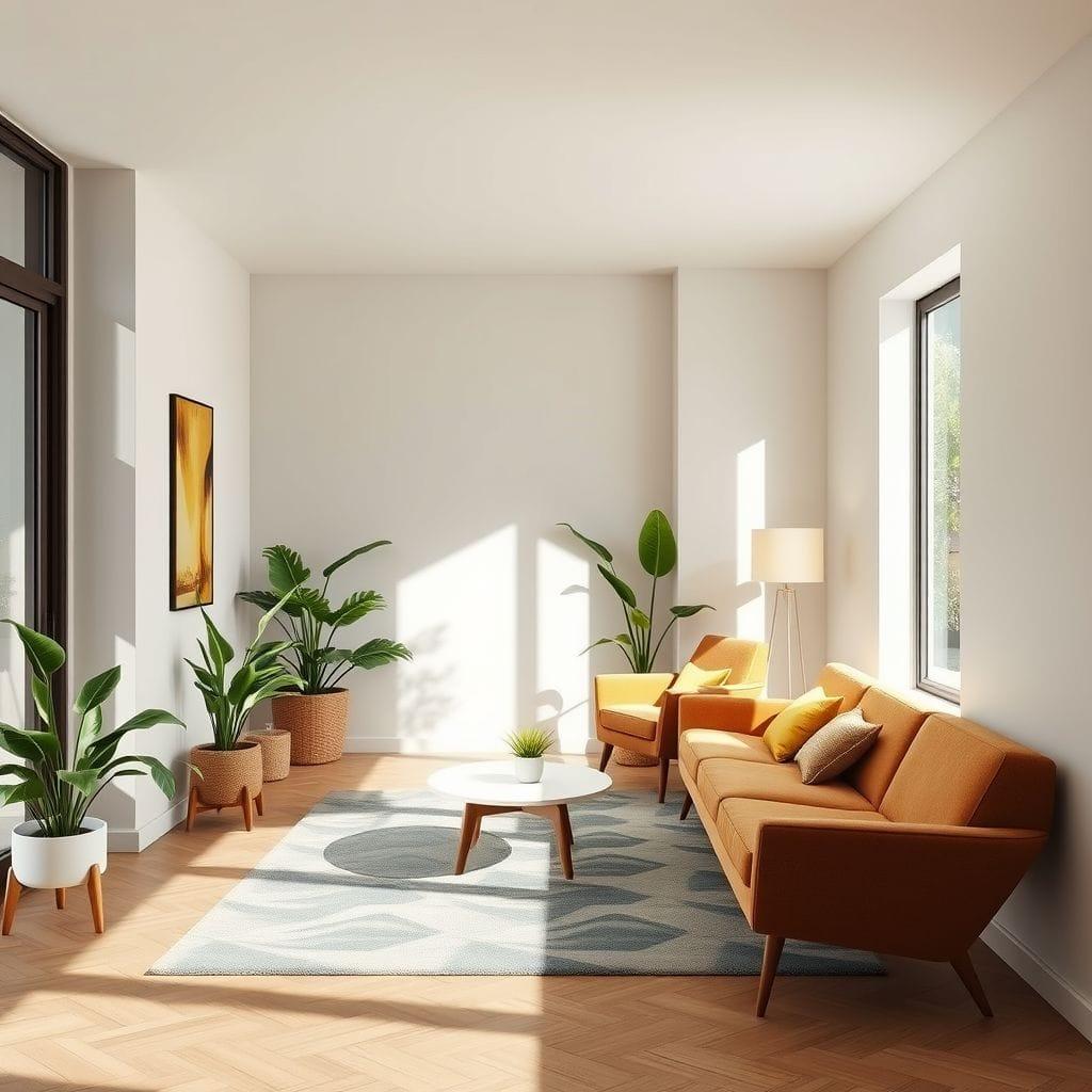 Midcentury Modern Drop Zone design example 3