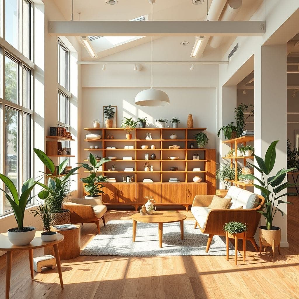 Midcentury Modern Store design example 3