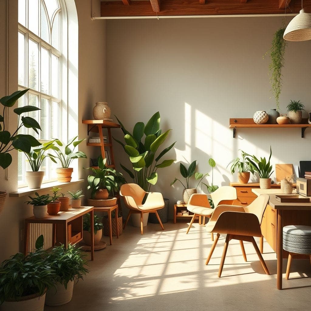 Midcentury Modern Workshop design example 4