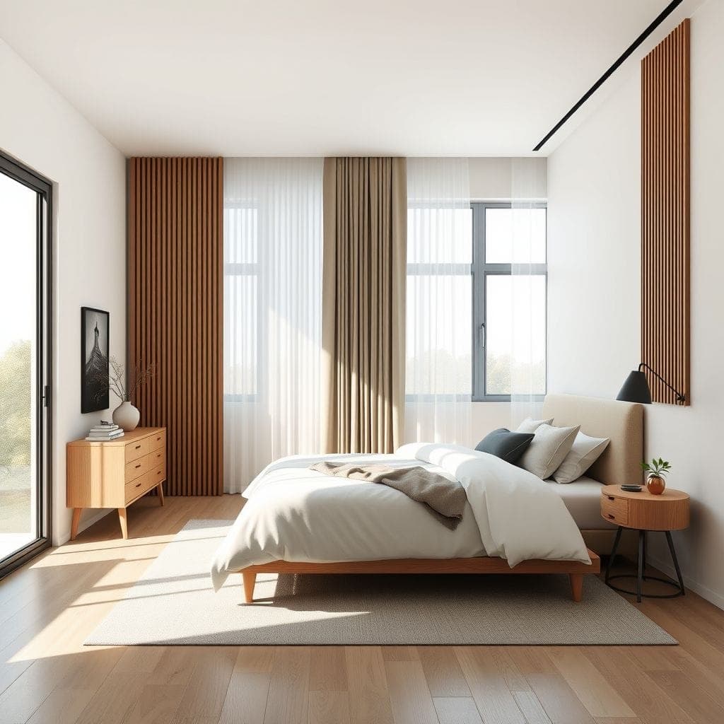 Minimalist Bedroom design example 1