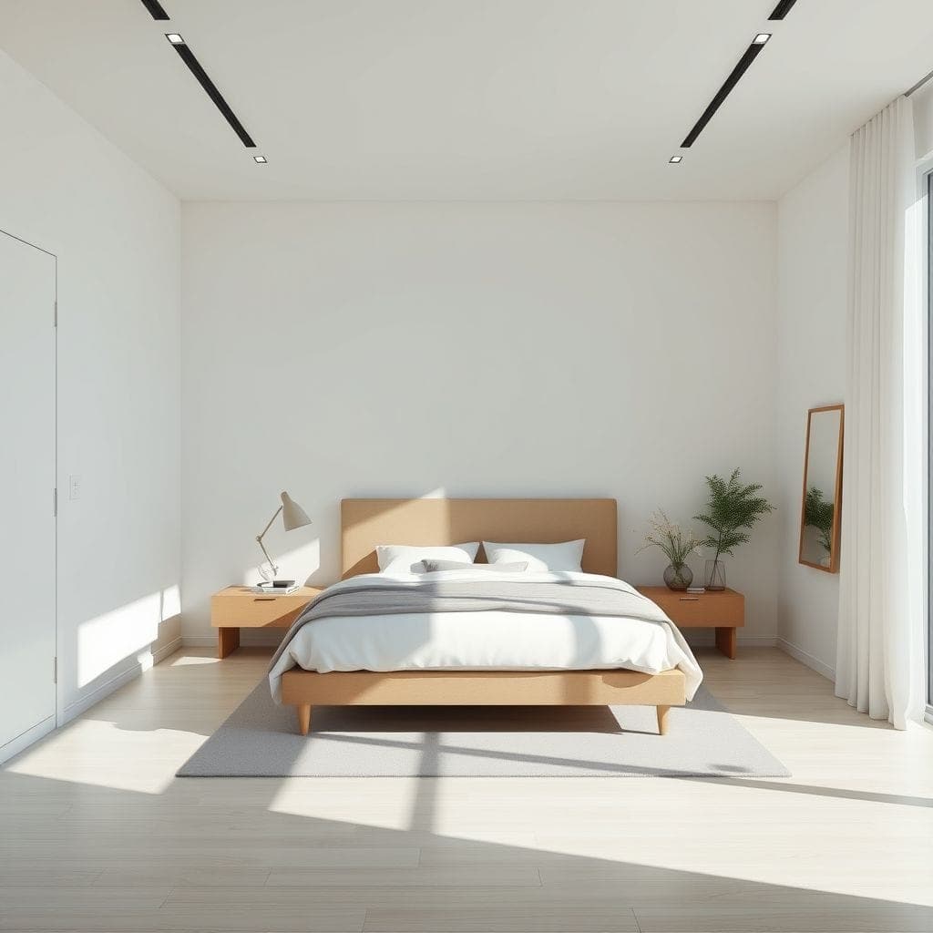 Minimalist Bedroom design example 2