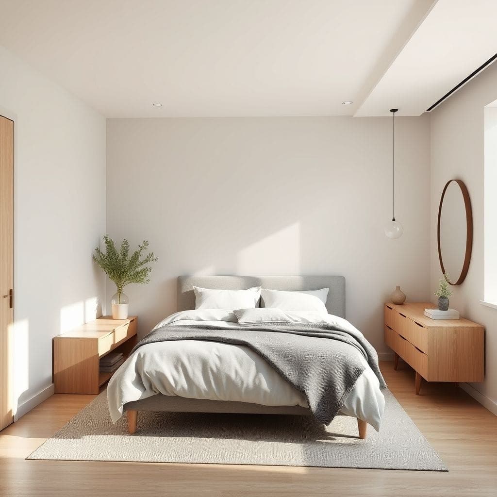 Minimalist Guest Room design example 1