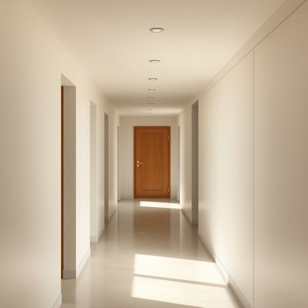 Minimalist Hallway design example 2