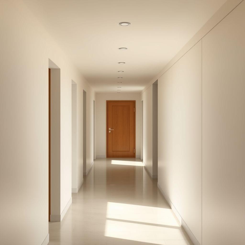 Minimalist Hallway design example 2