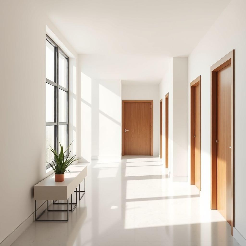 Minimalist Hallway design example 3