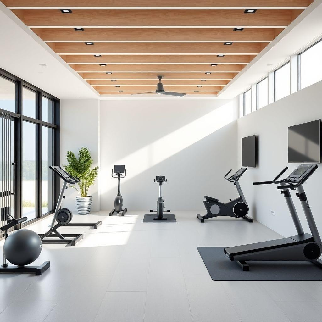 Minimalist Home Gym design example 3