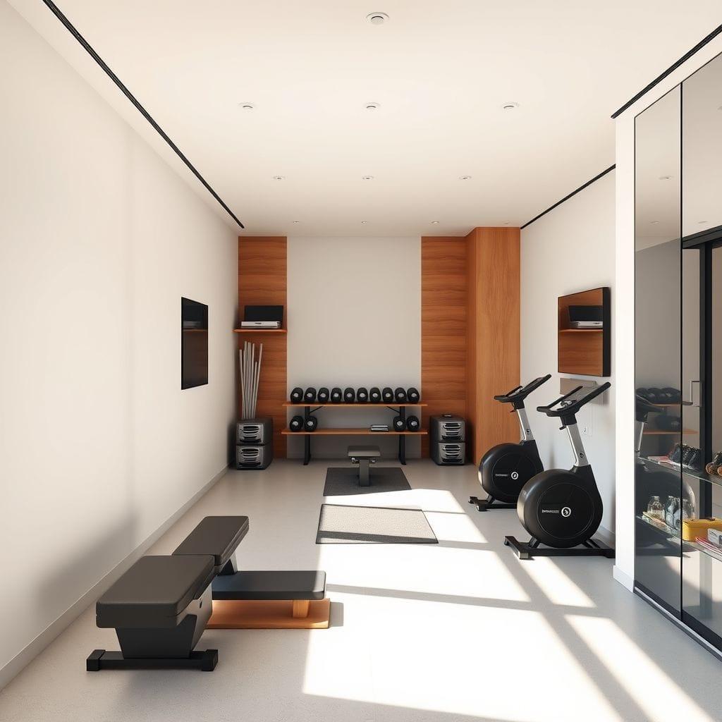 Minimalist Home Gym design example 4