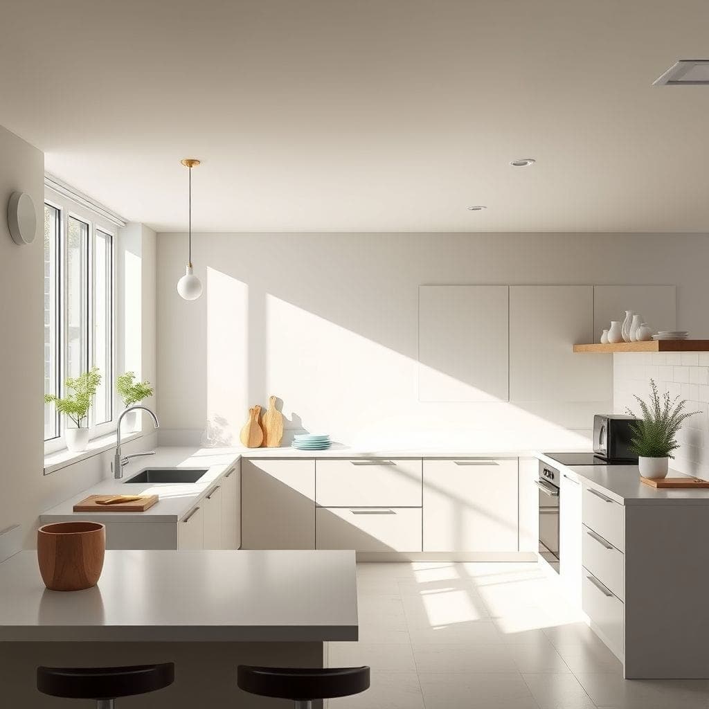 Minimalist Kitchen design example 1