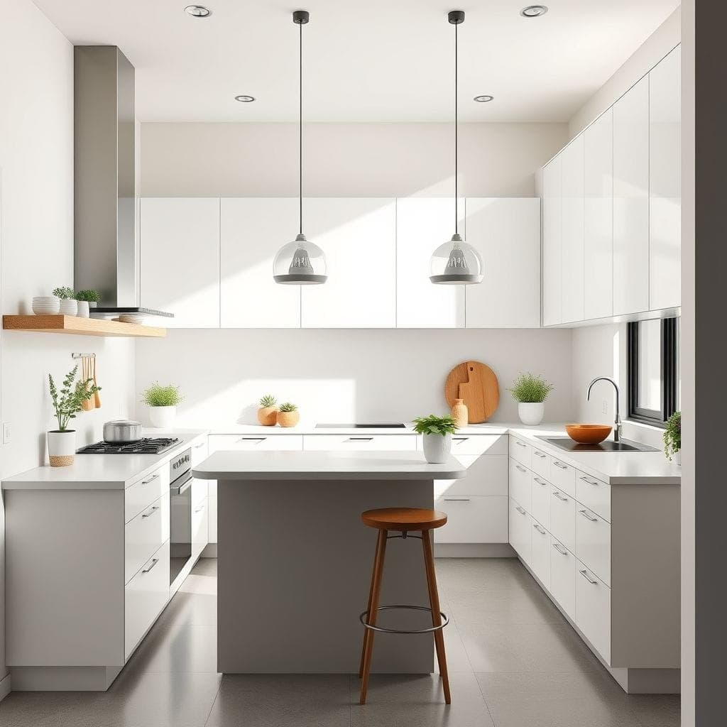 Minimalist Kitchen design example 3