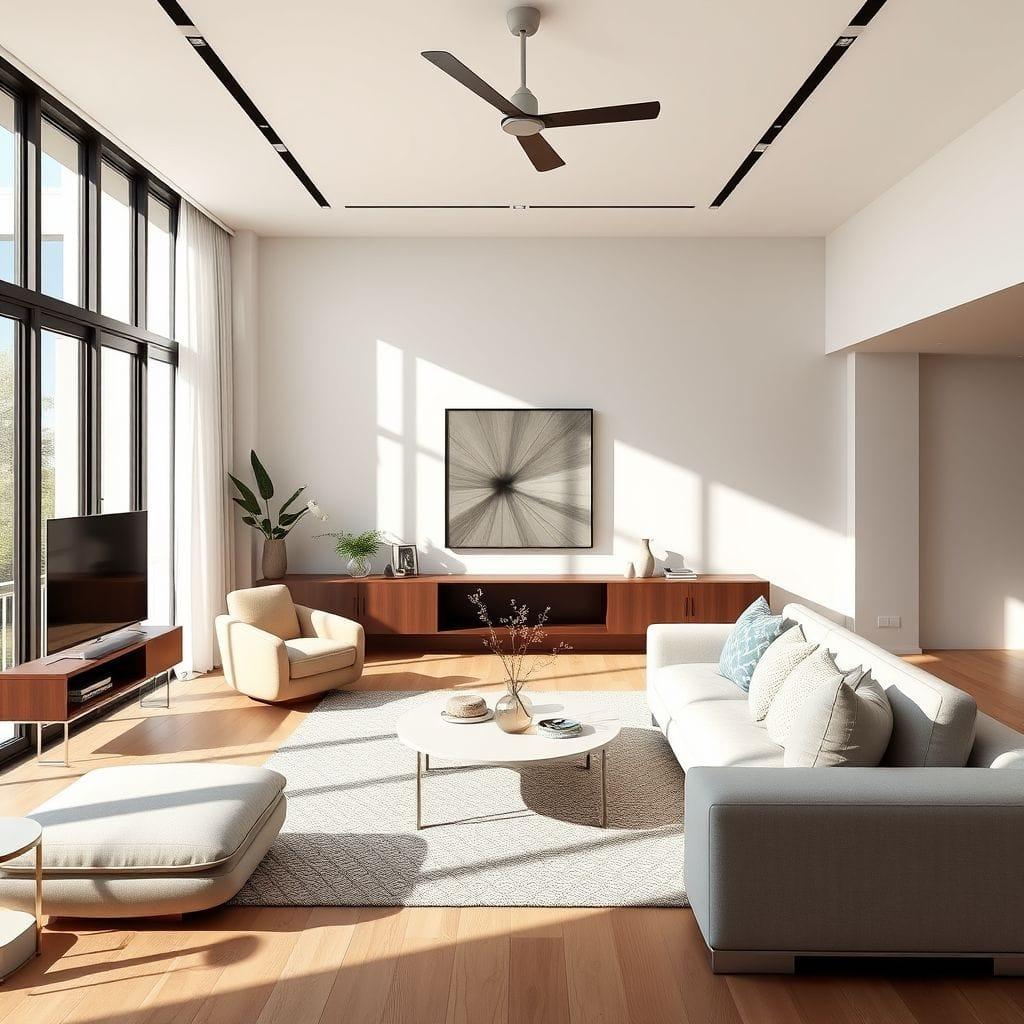 Minimalist Living Room design example 3