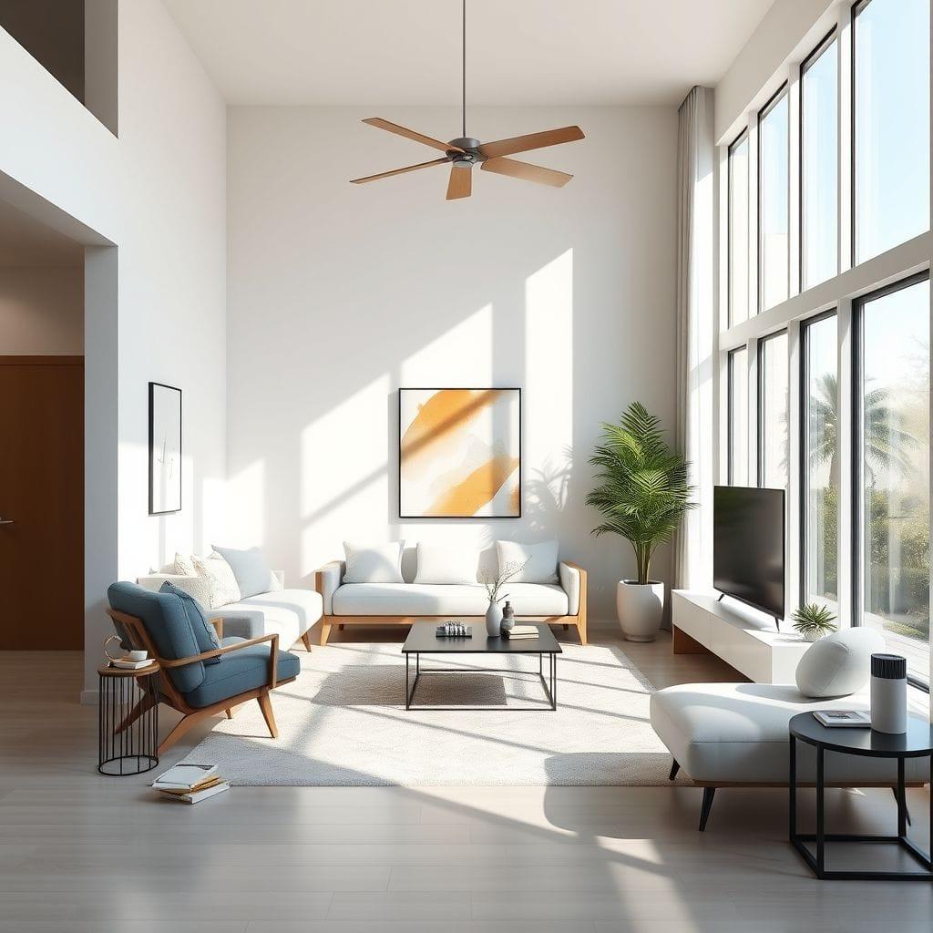 Minimalist Living Room design example 4