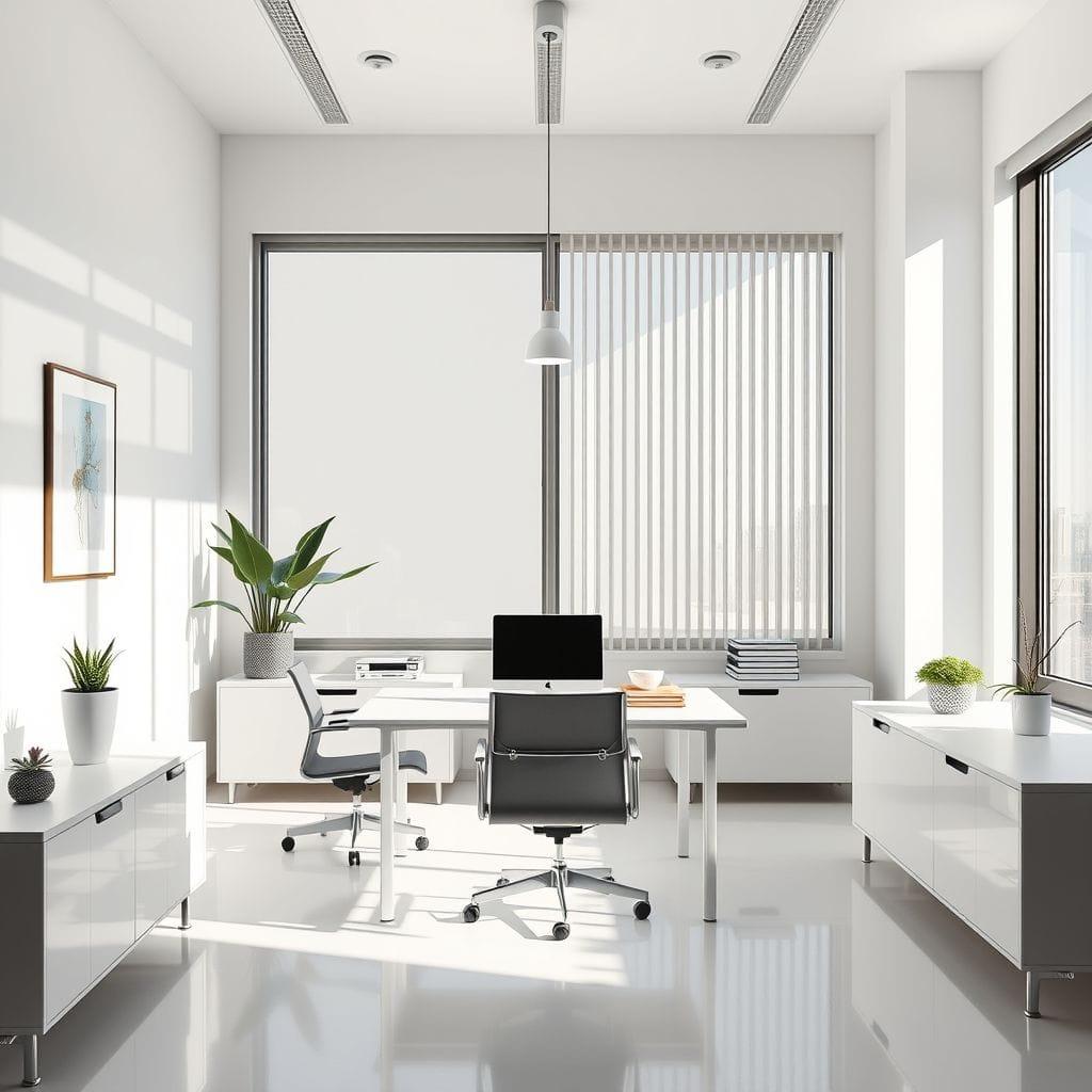 Minimalist Office design example 1