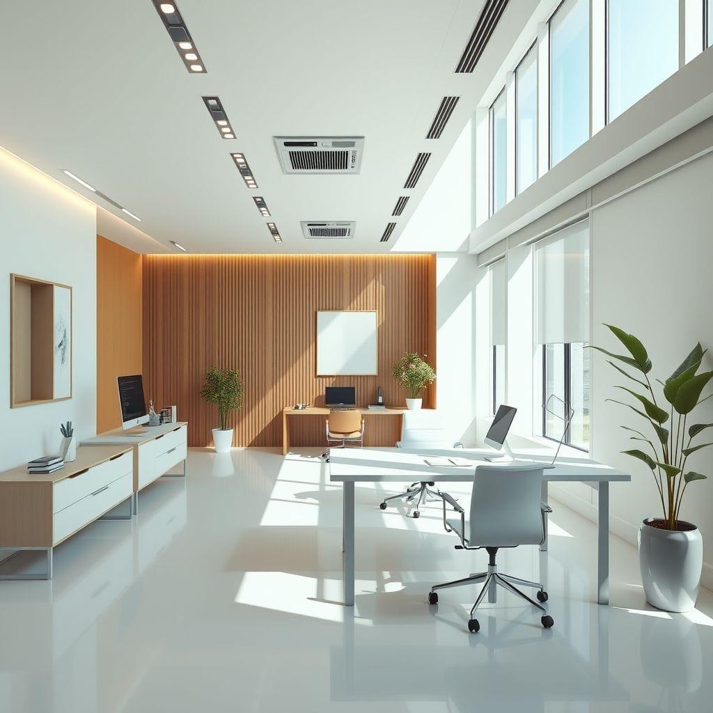Minimalist Office design example 2