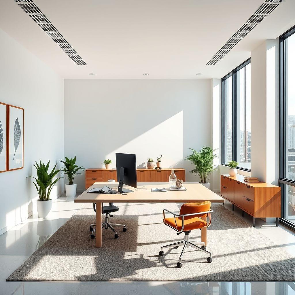 Minimalist Office design example 3