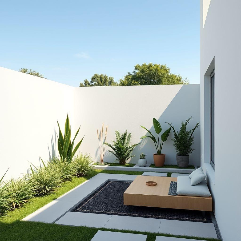 Minimalist Outdoor Garden design example 4