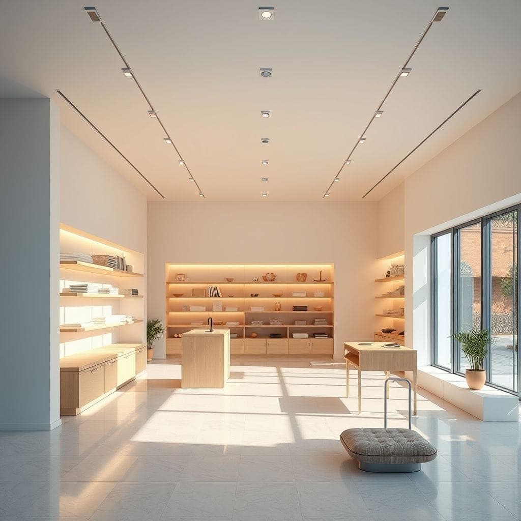 Minimalist Store design example 4