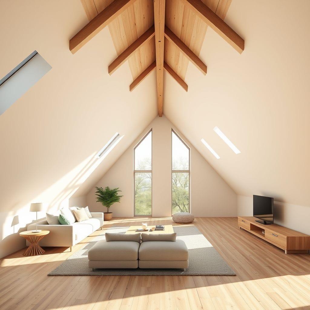 Modern Attic design example 2