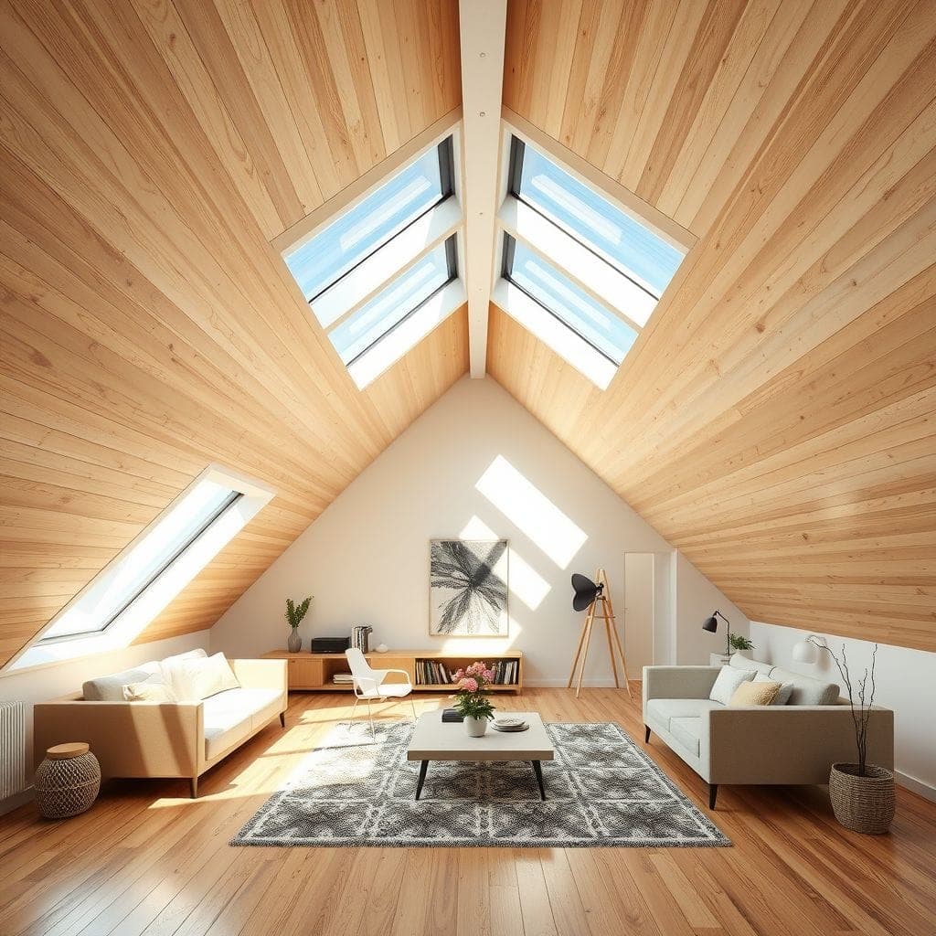 Modern Attic design example 3