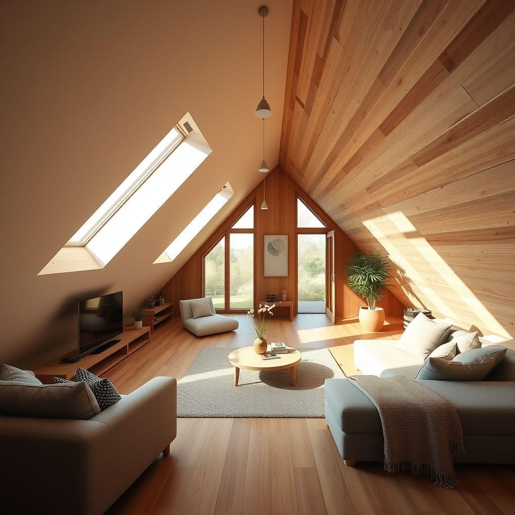 Modern Attic design example 4