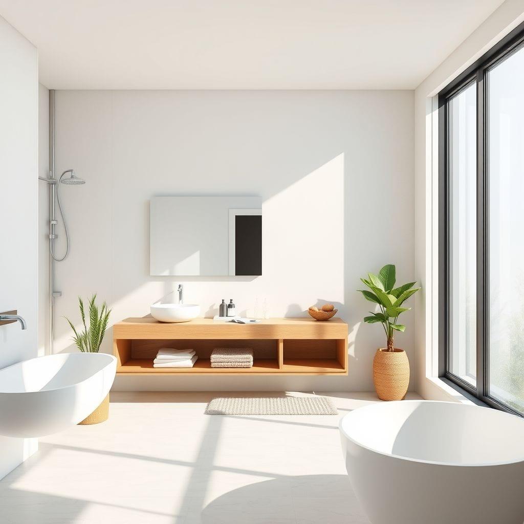 Modern Bathroom design example 1