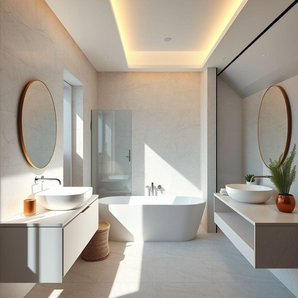 Modern Bathroom design example 2
