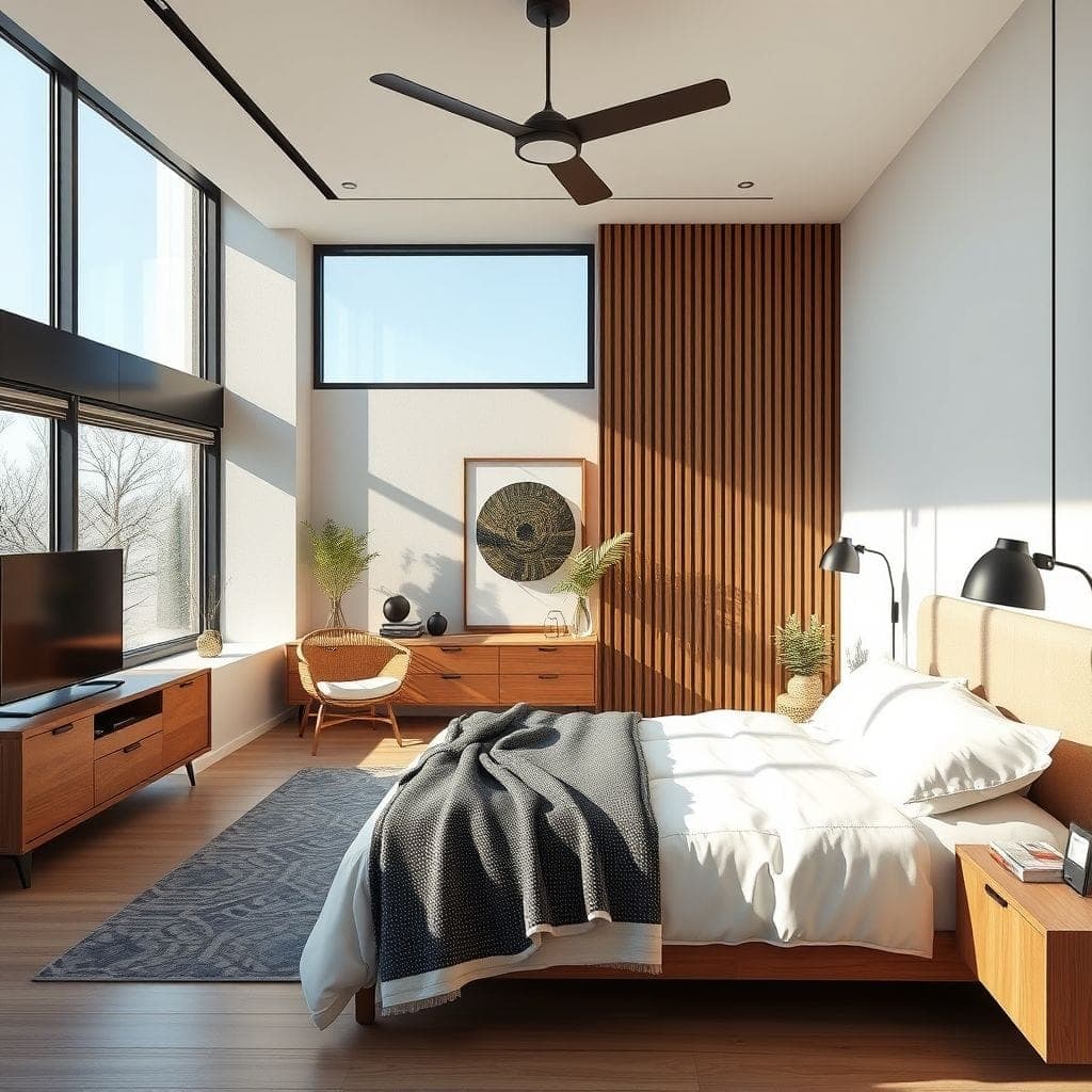 Modern Bedroom design example 4