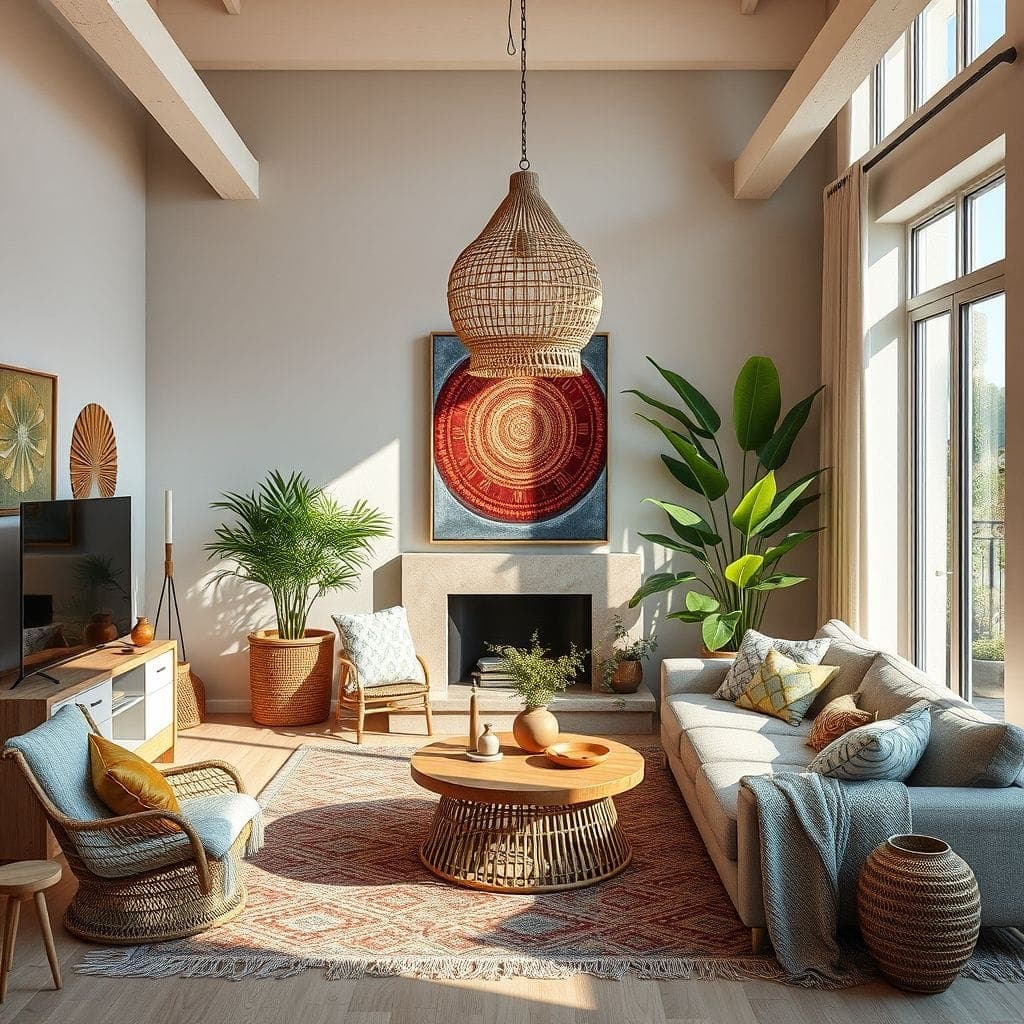 Modern Boho  design example 1