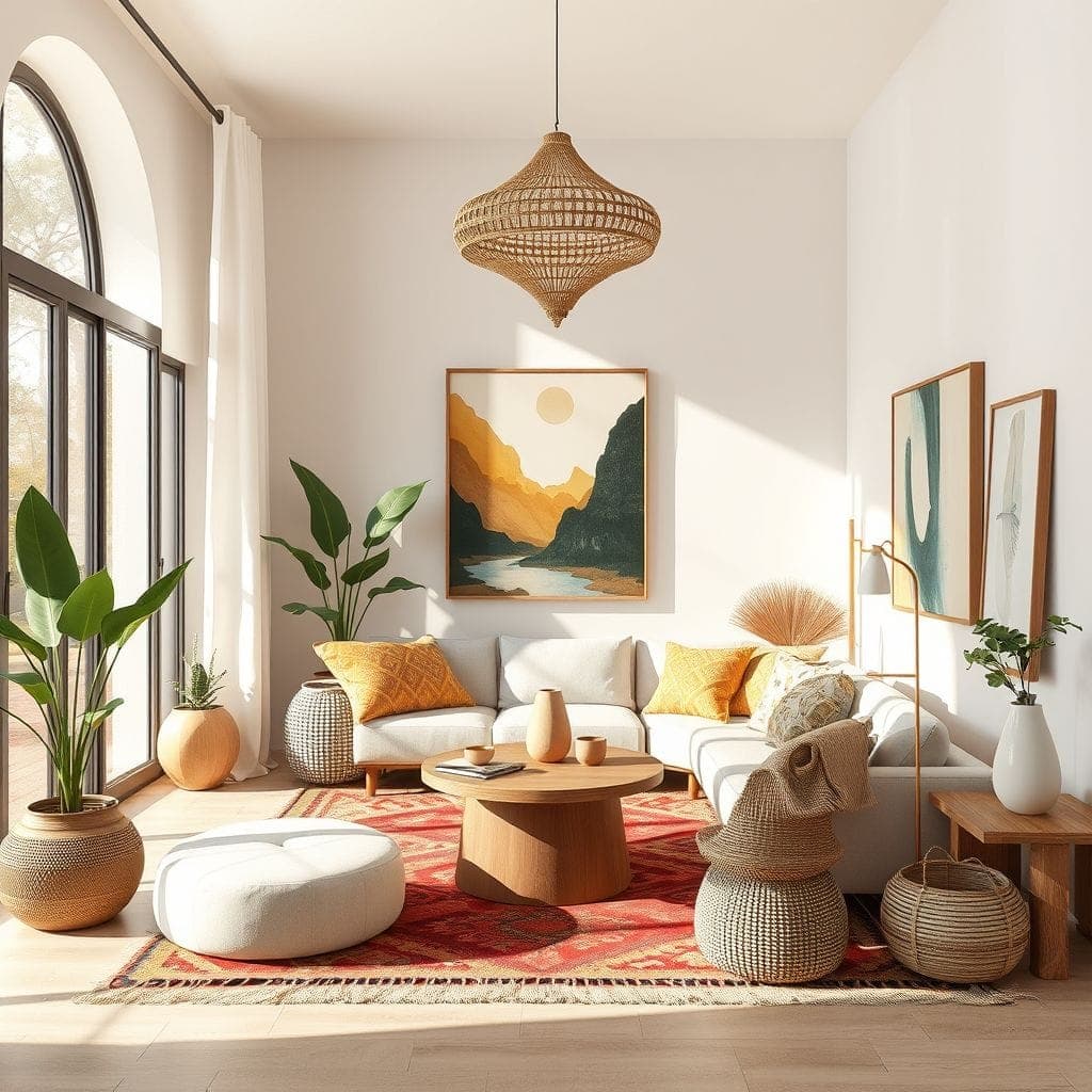 Modern Boho  design example 2