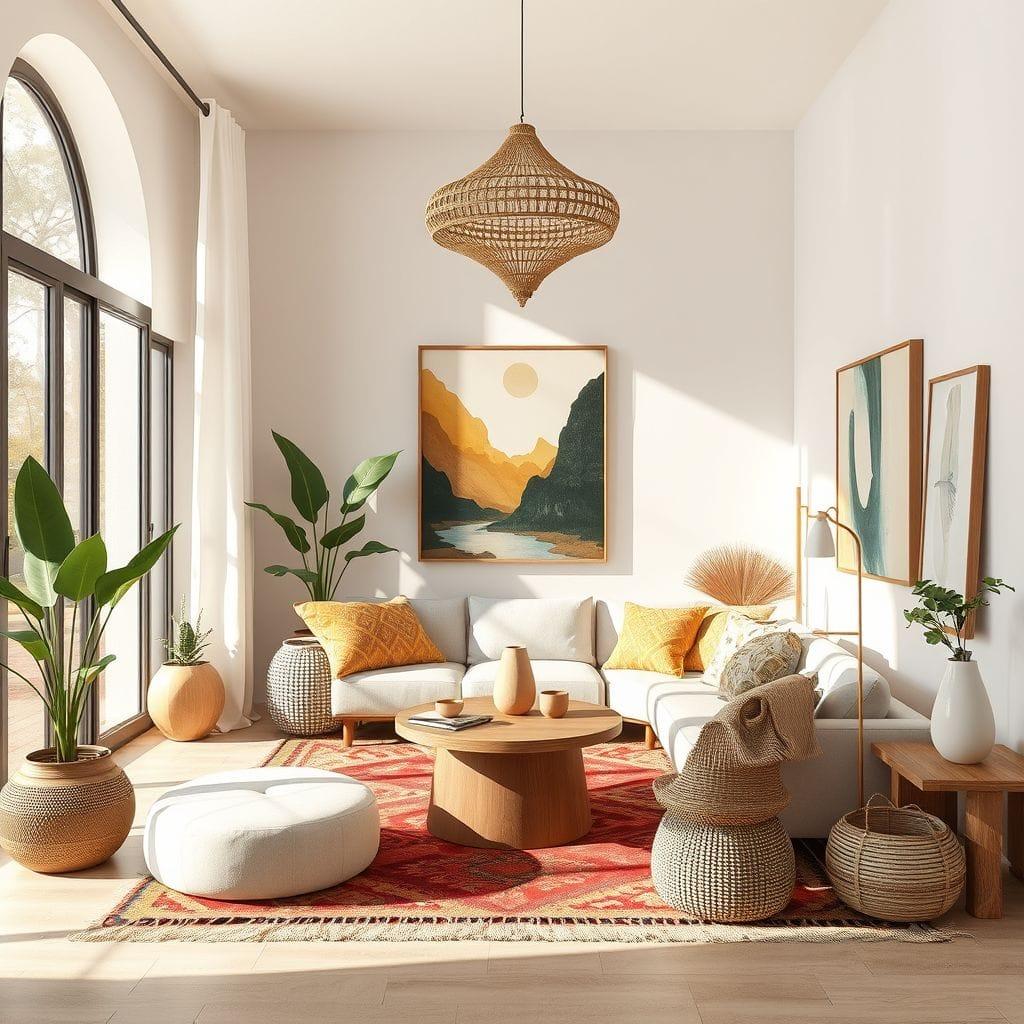 Modern Boho  design example 2