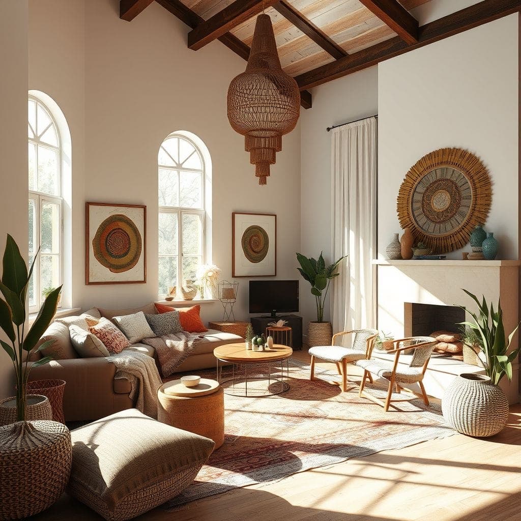 Modern Boho  design example 4