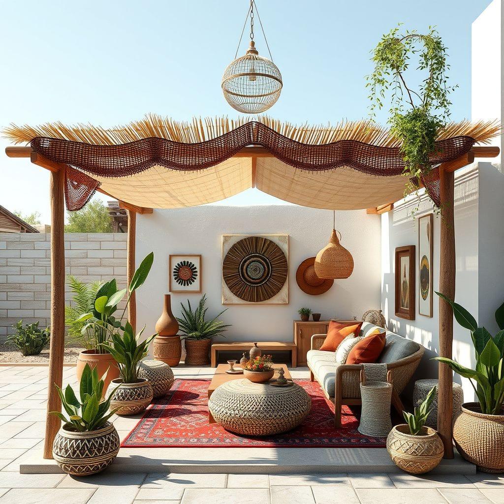 Modern Boho Carport design example 1