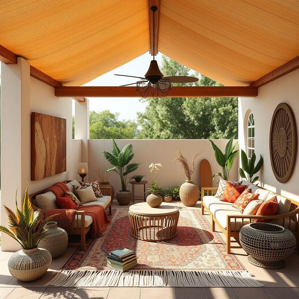 Modern Boho Carport design example 2