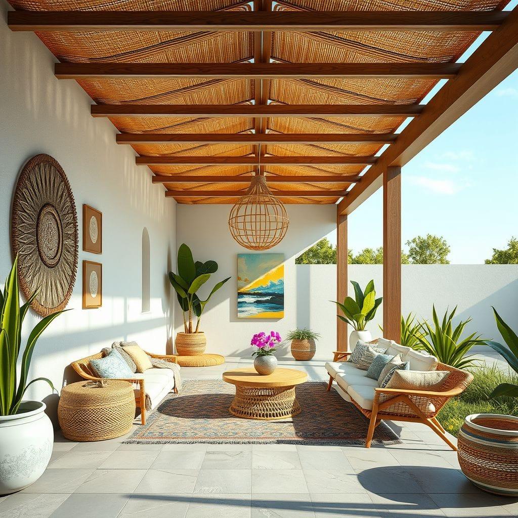 Modern Boho Carport design example 4