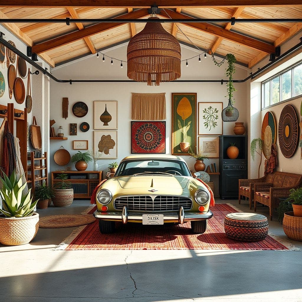 Modern Boho Garage design example 2